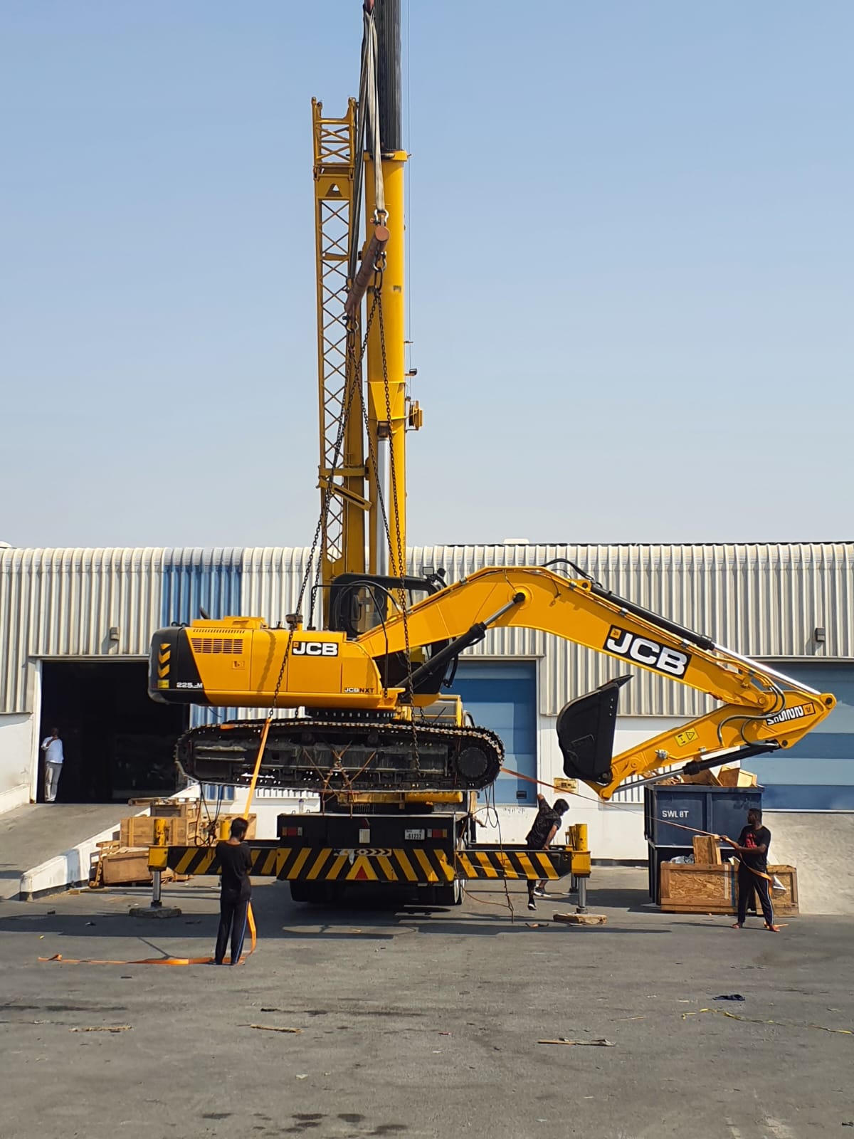 Excavator Loading