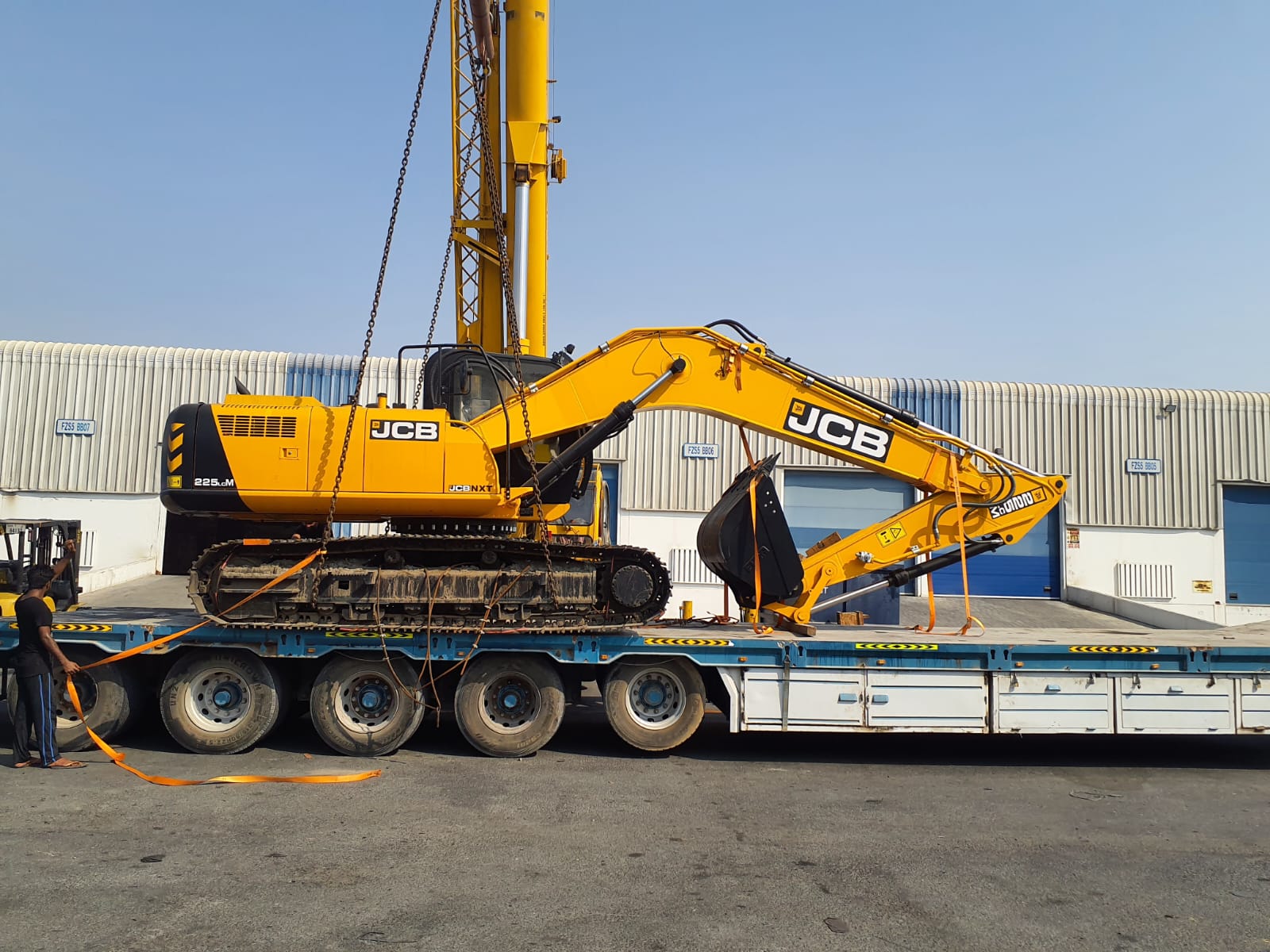 Excavator Loading